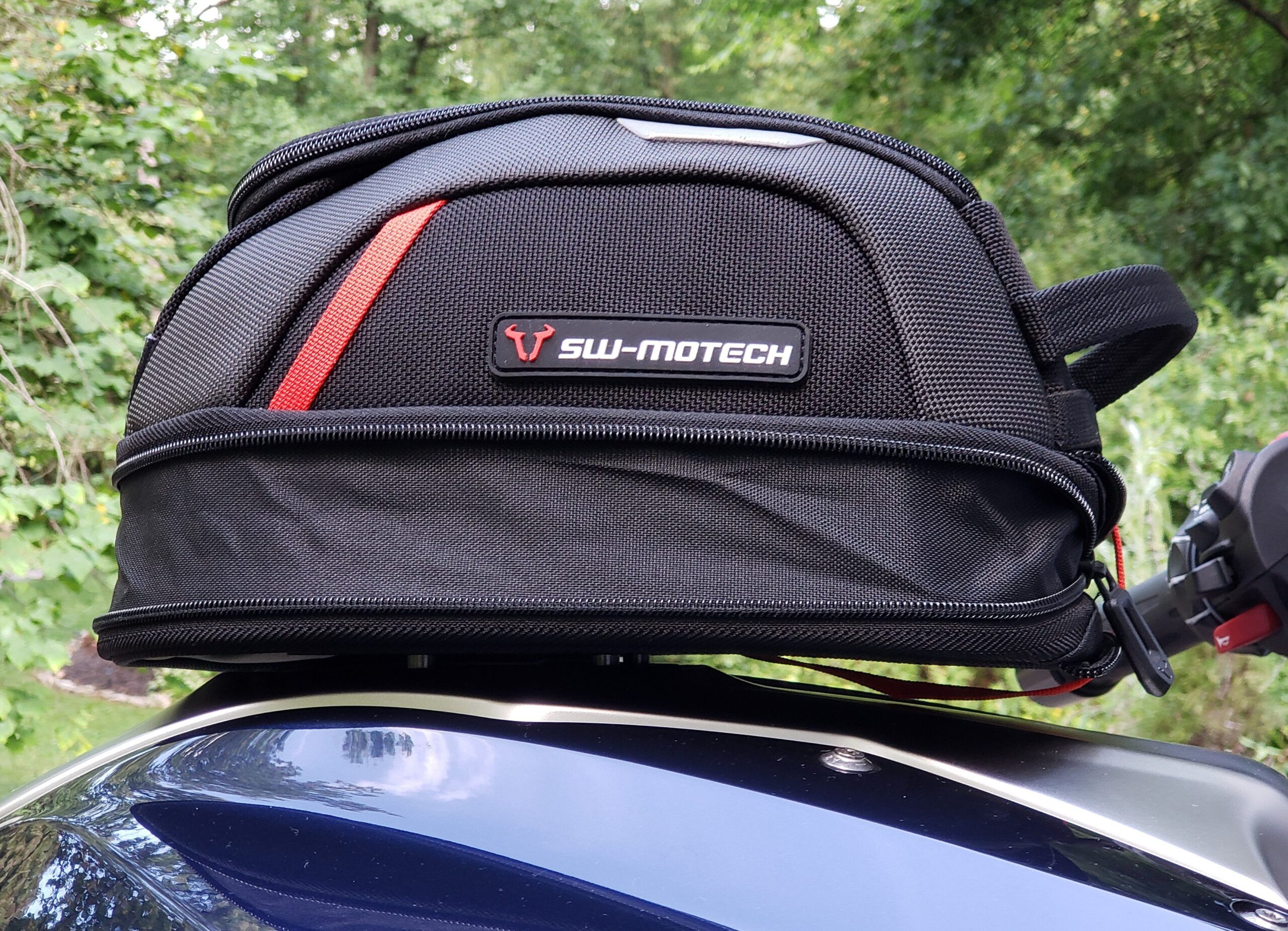 SW-Motech Evo Engage Tank Bag - Installation and Review - YouTube