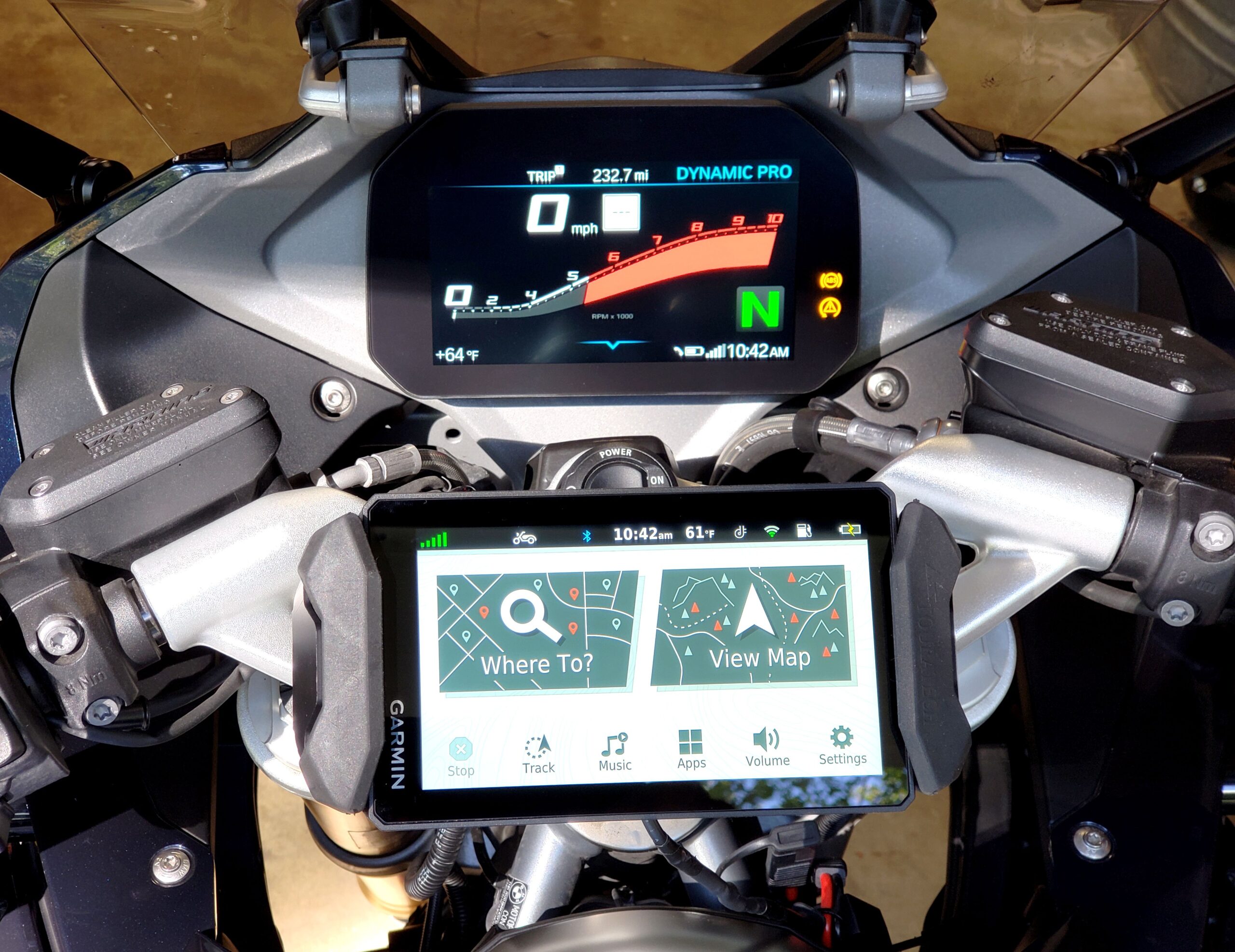 Touratech locking GPS mount for zumo XT & other units - BMW Owners News