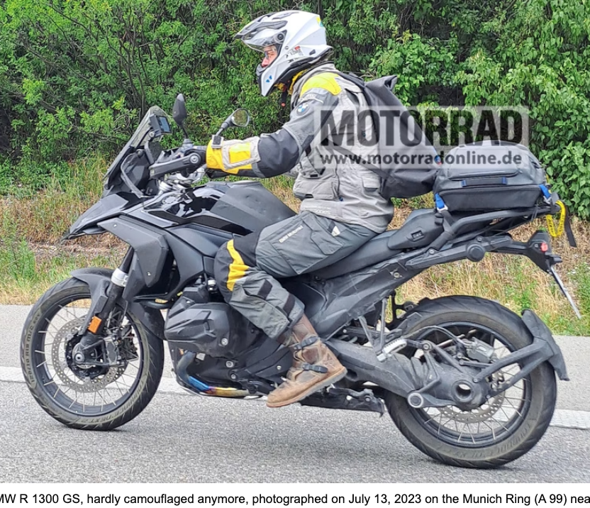 The new 2024 BMW R 1300 GS.